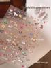 2026 Year of the Horse 3D Embossed Nail Art Stickers – Festive, Colorful, Waterproof Decor
