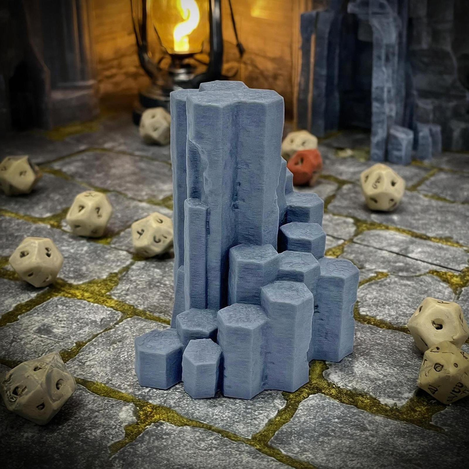 Lair Columns Decoration Compact Nest Architecture Model Scenery for Hobby Enthusiasts Collectors