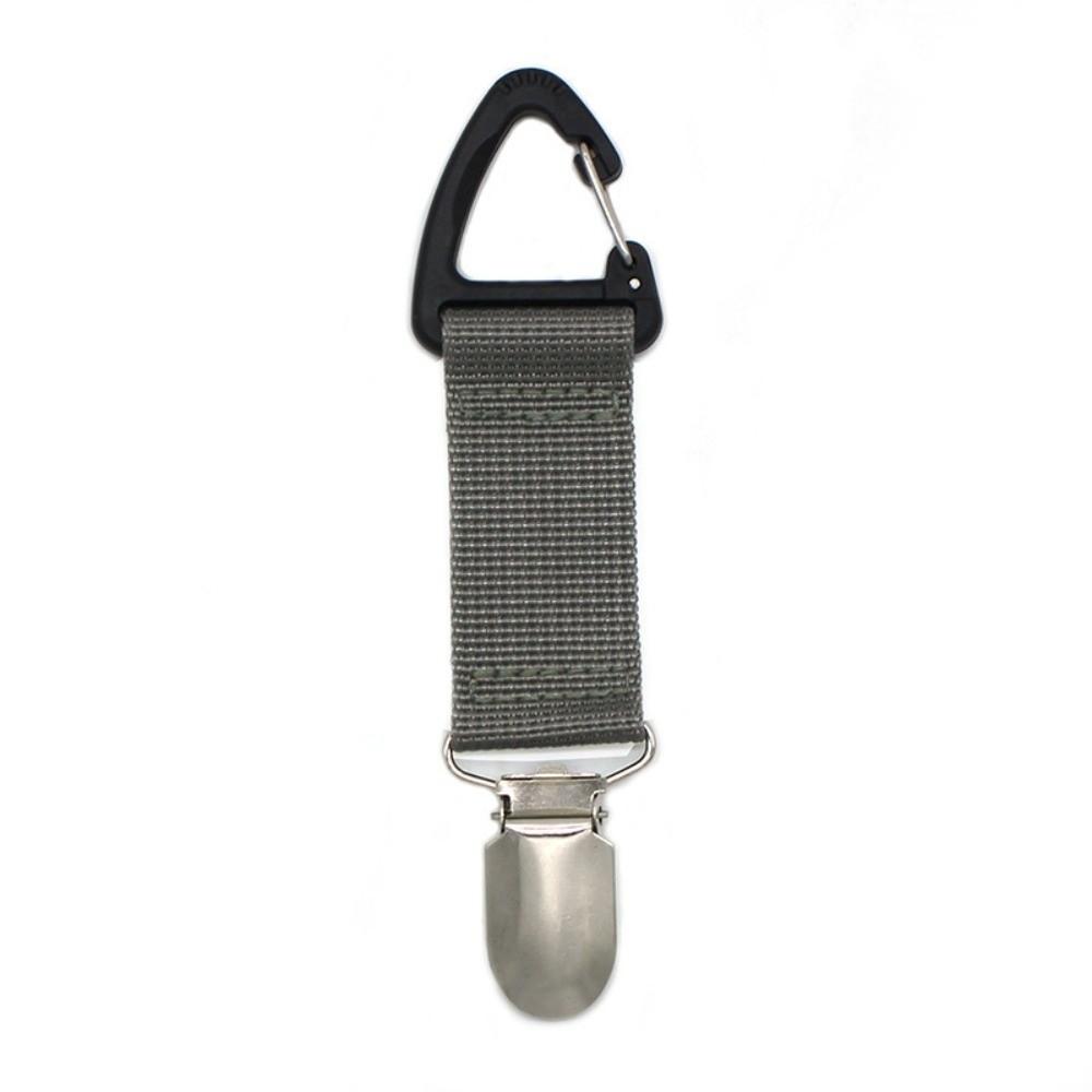 

Universal Hat Clip Lightweight Portable Hat Companion Durable Hat Keeper Clip Glove Organizer сірий