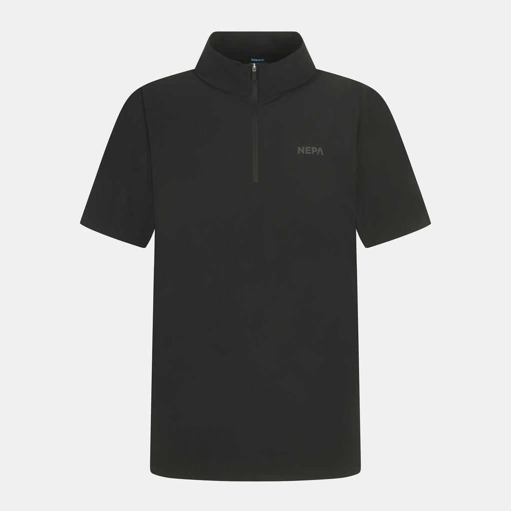 Nepa 7Jd5401 Unisex Ice Tech Shell Short Sleeve Zip-Up T-Shirt