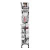 Greeting Cards Display Rack, 32 Pockets Rotating Postcard Brochure Display Stand