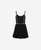 NEWALRIN Tutu Frill Lace Sleeveless Dress(3Colors)