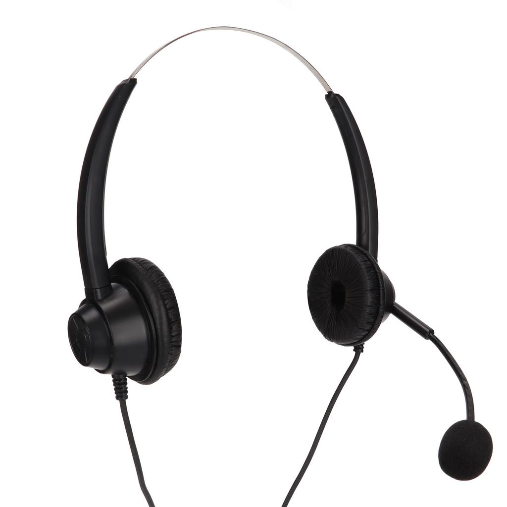 H360DUSB3 USB Business Headset Binaural USB Headset Supports Speaker Volume Adjustment Volume Mute Mic Mute