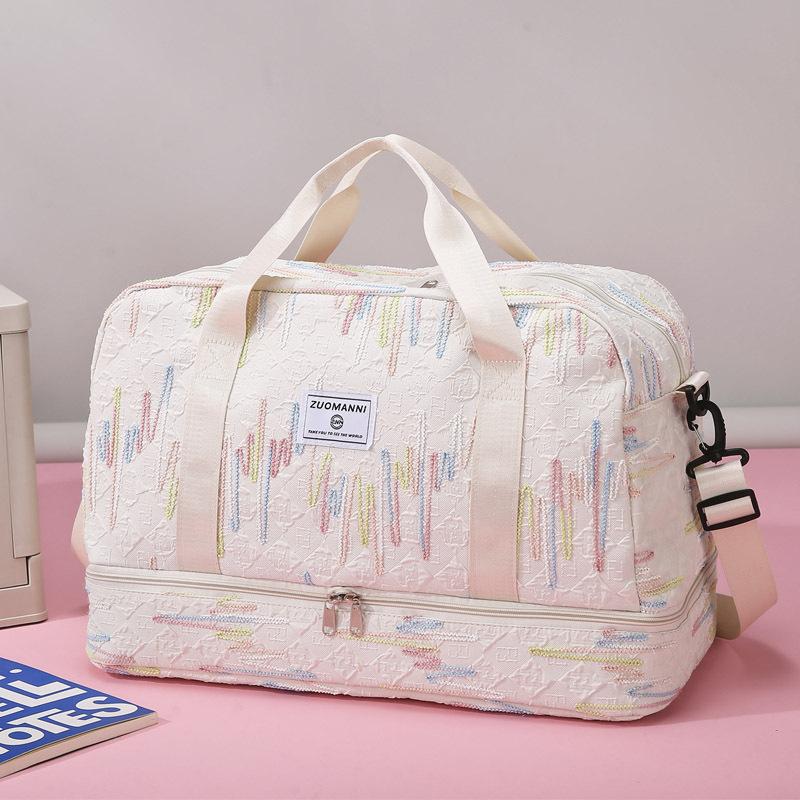 Large Capacity Fitness Bag Short-Distance Storage Travel Bag Sports Yoga Luggage Bag