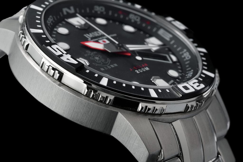 [KENTEX] Solar Day Date Watch, Maritime Self-Defense Force Model, 20 ATM Water Resistant, S803M-01 Men's, Silver