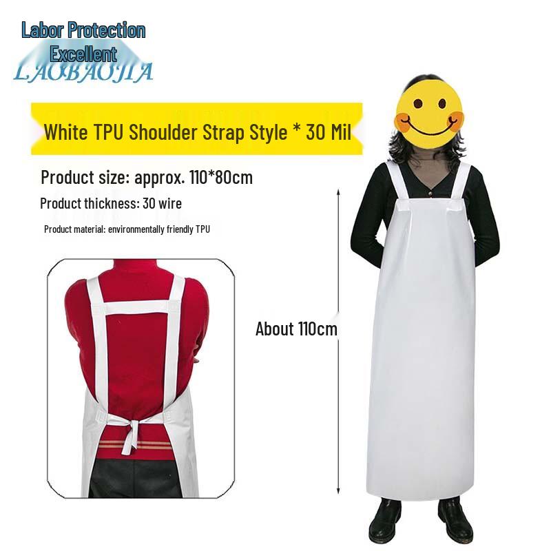 Heavy-Duty Food Grade TPU Waterproof Apron
