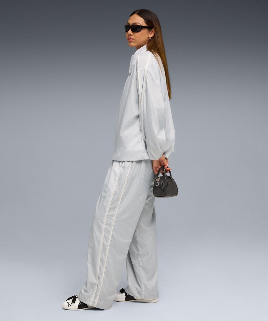 PUMA X Rosé T7 Relaxed Track Pants Wv - Silver Mist / 633796-32