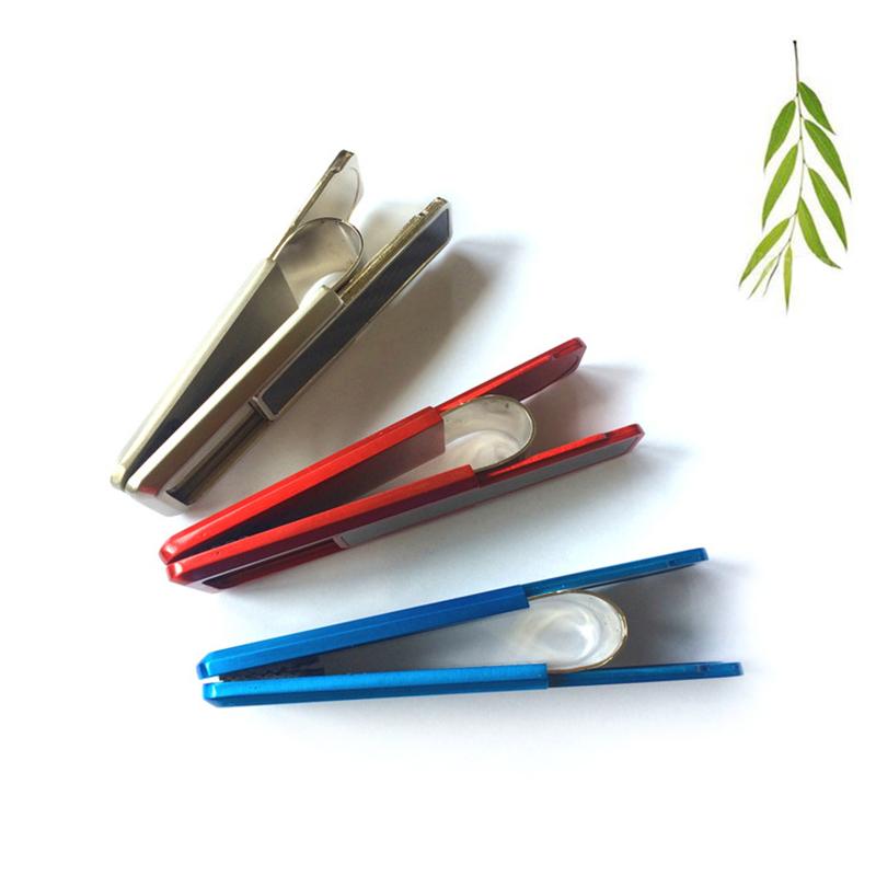 Fashion Stainless Steel Money Clip - Compact Cash And Credit Card Holder Metal Clip Wallet Id Card Clip
