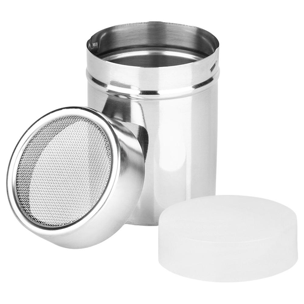 Pojemnik Z Sitkiem Sitko Do Cukru Pudru Posypek Cukier Puder Cynamon Kakao