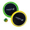 FUNPARK Trampoline Paddle Ball, Green X Yellow, Flying Disc, Outdoor Play, Park Play, Rally, Ball Included, Racket Sports, 2-Way, 33005