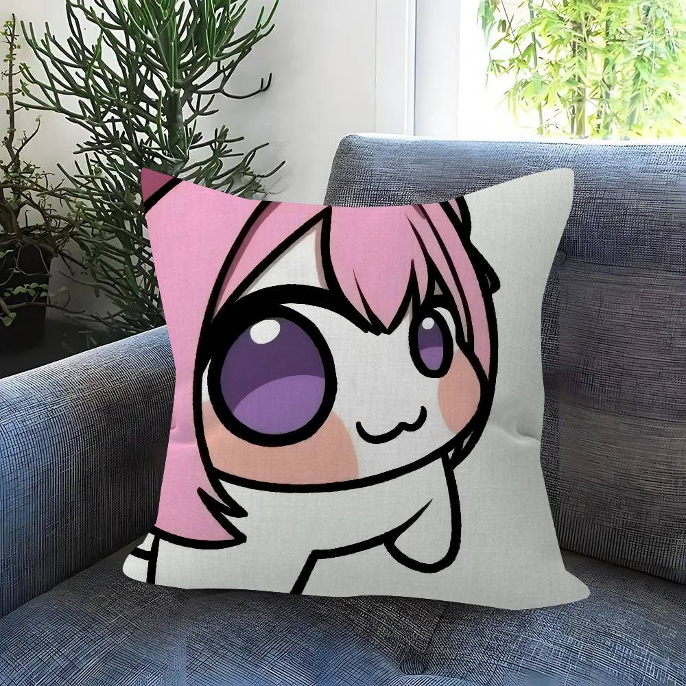 Nikke Doro Doll Cute Personalized Pillow Cover Kids Bedroom Wild Party Decor Pillowcase Kid Birthday Shower Gift