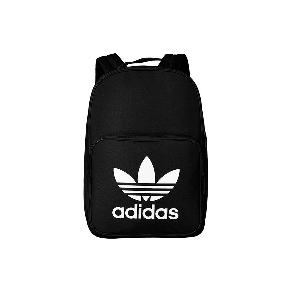 Adidas Originals Classic Big Logo Basic Student Backpack Unisex Backpack Black BK6723 Black
