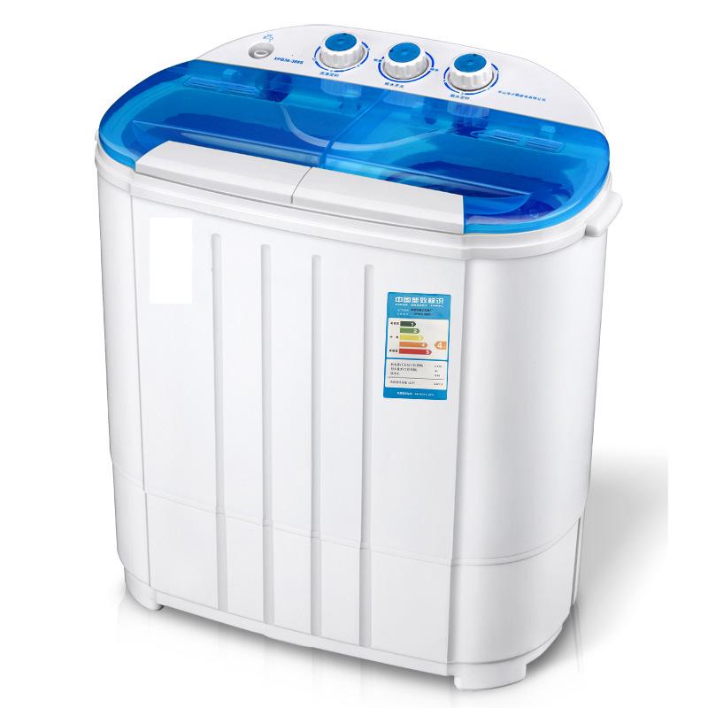 3.6KG Household Double-Tub Semi-Automatic Baby & Children's Washing Machine