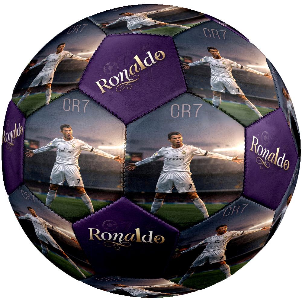 Ronaldo's Iconic Number Seven Size 5 Football Machine-Stitched Indoor/Outdoor Training and Matches Unique Gift for Soccer Lovers
