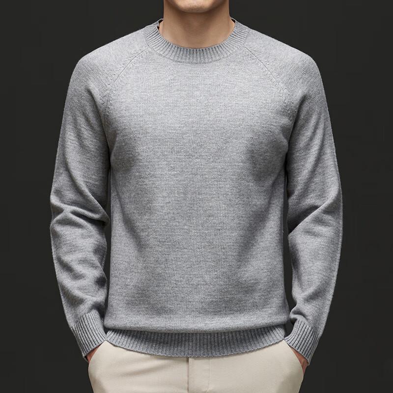 

Yiliteng Men s Loose Fit Round Neck Pullover Sweater 2XL