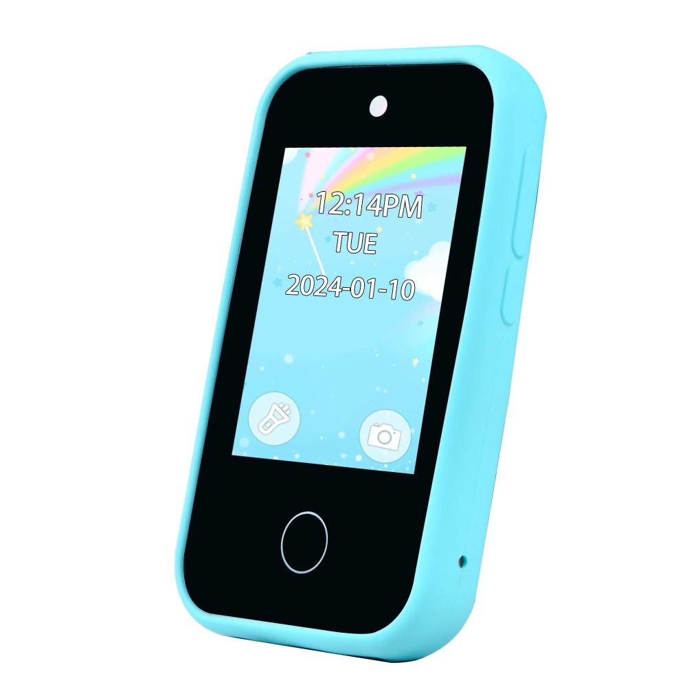 Telefono per Bambini Giocattoli Educativi Lettore Musicale MP3 Giochi Giocattolo Musicale Culla per Bebè Giocattoli con Fotocamera Selfie per Bambini Regali di Compleanno