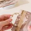 Portable Zipper Pouch Velvet Jewelry Box Earrings Necklace Ring Bracelet Trinkets Accessory Travel Water-proof Dustproof Bag