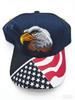 Eagle American Flag USA Pentagram Embroidered Baseball Cap Cap Sun Hat Explosion Trend