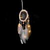 Natural Christmas Colorful Lights Home Decoration Single Ring Dream Catcher Hanging Decorations