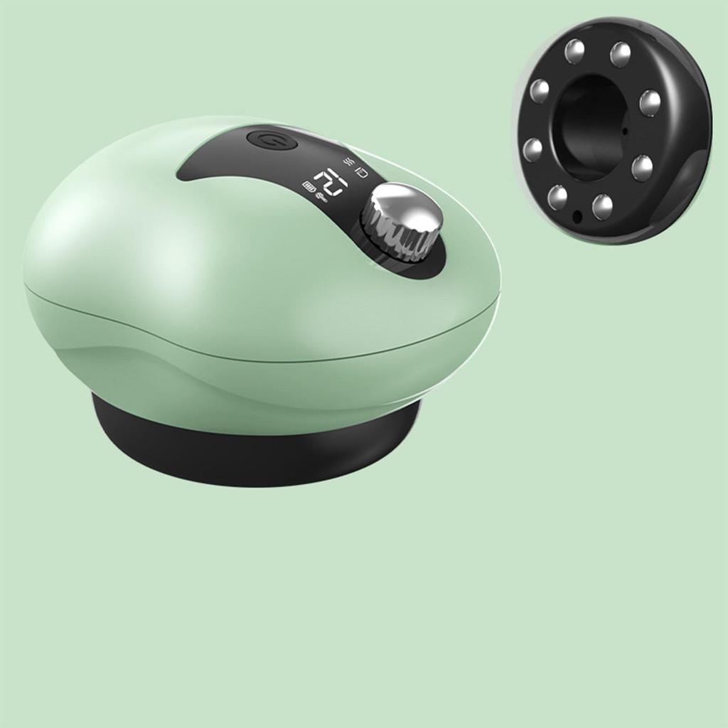 Smart Home Rechargeable Vacuum Cupping and Scraping Instrument Red Light Cupping and Suction Knob Adjustment Pressure Relief Electric Cupping Device