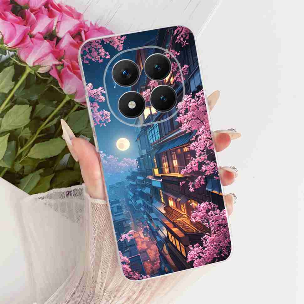 Für Xiaomi Redmi Note 15 Pro Plus ProPlus 5G Hülle Blume Cartoon Hülle Weiche Silikonhülle Für Redmi Note 15 Pro+ Hülle
