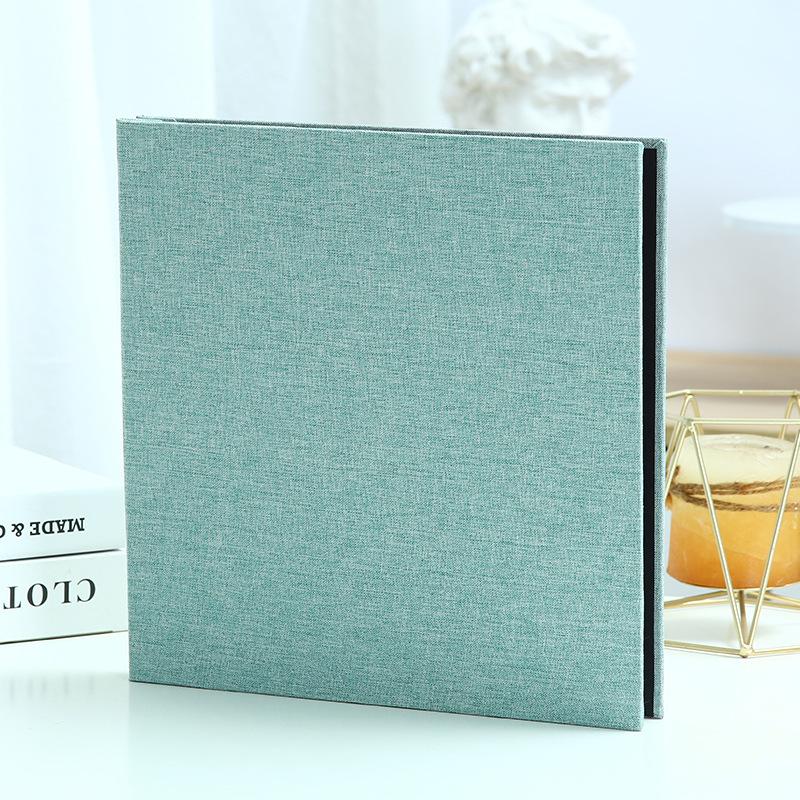Linen Self-adhesive Laminating DIY Photo Album Album Viscose Album To Keep Memories of Making Precious Gifts Record Time