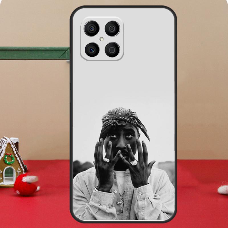 2Pac TuPac Shakur Case For Honor Magic 6 7 8 Pro Honor 400 200 70 90 Lite X8c X8b X9a X9b X9c X9d Win RT Cover
