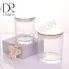Copo Suporte para Vela de Aromaterapia em Vidro Transparente