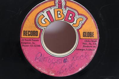 7inch Record DILLINGER  JOE GIBBS  THE PROFESS  Dreadlock Rock  Fort Augustus Rock NONE JOE GIBBS RECO Jamaica Reggae Ska  Dub Used