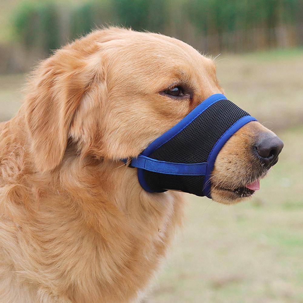 Adjustable Pet Muzzle Dog Muzzles Puppy Mouth Muzzle Anti Barking Biting Muzzles Pet Training Supplies