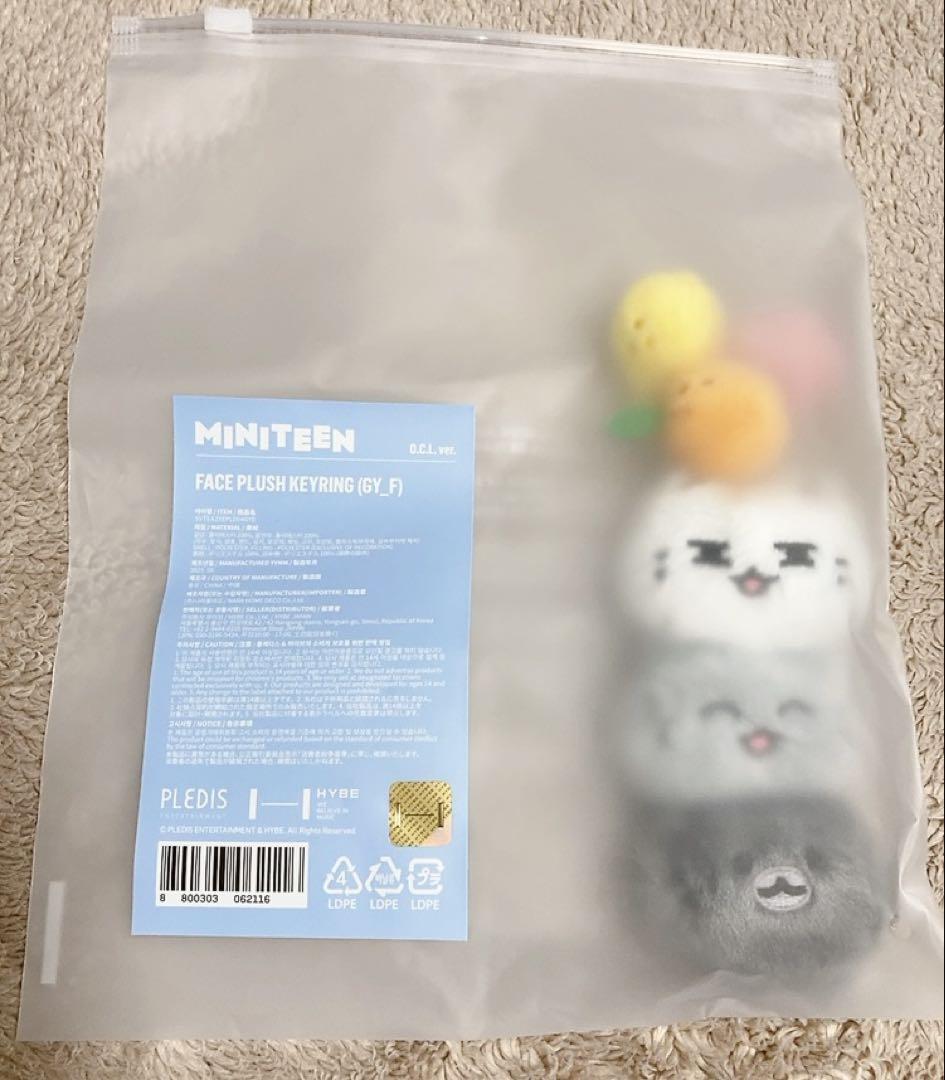

[USED] SEVENTEEN MINITEEN Face Key Ring Jun