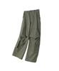 Ledeoli Half Banding Cotton Cargo Pants [Khaki]