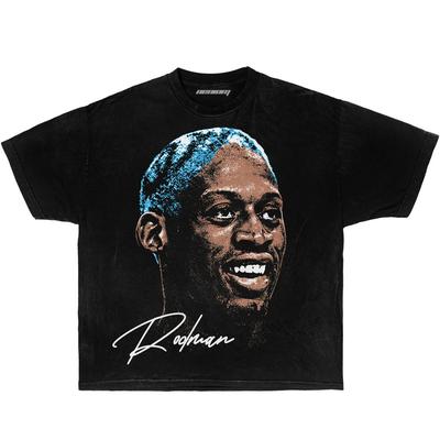 Dennis Rodman Θρυλικό Μπλουζάκι Boxy Vintage Bulls Streetwear Y2K Unisex