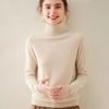 Autumn & Winter Women's Soft Cashmere High Neck Slimming Knitted Sweater