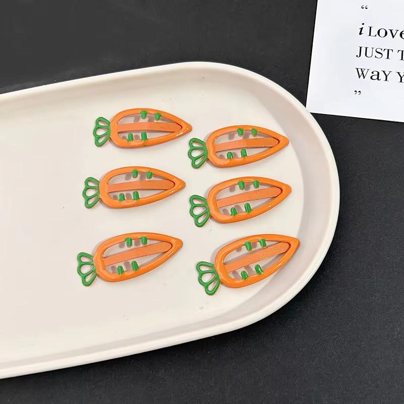 6 pièces/ensemble Épingles à cheveux simples sans couture pour coiffure Femmes Coréennes Carotte Géométrique Barrettes Pince à cheveux latérale Filles Accessoires pour cheveux Couvre-chef