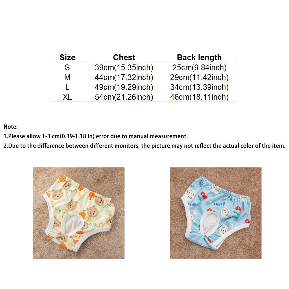 Breathable Pet Physiological Pants Adjustable Dog Sanitary Pants Washable Dog Diapers  Daily Wear
