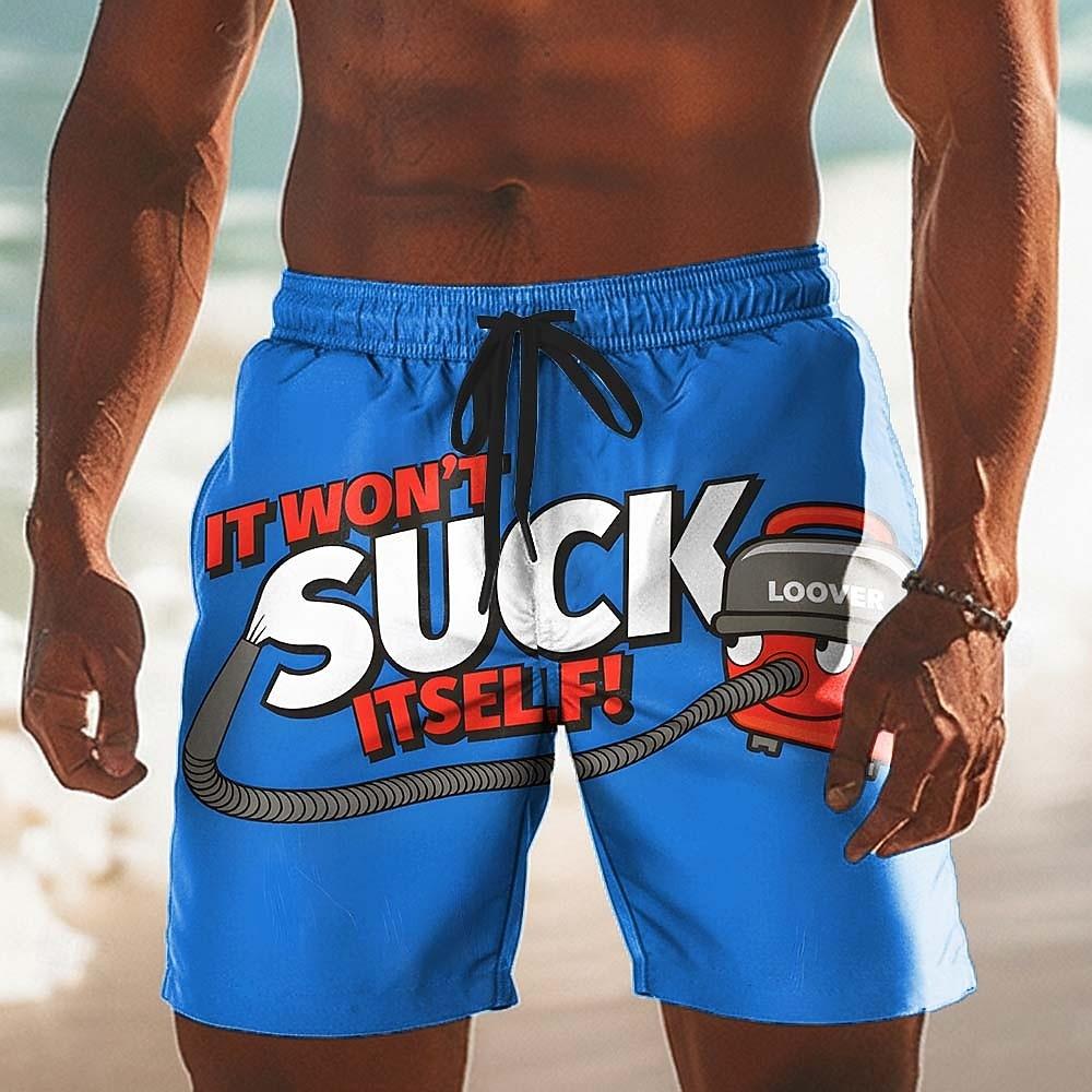 

Men s Animal Chicken Funny Slang Swim Trunks Swim Shorts Board Shorts Mid Waist FunnyMesh Lining Elastic Drawstring Waist Designer Clothing Apparel S