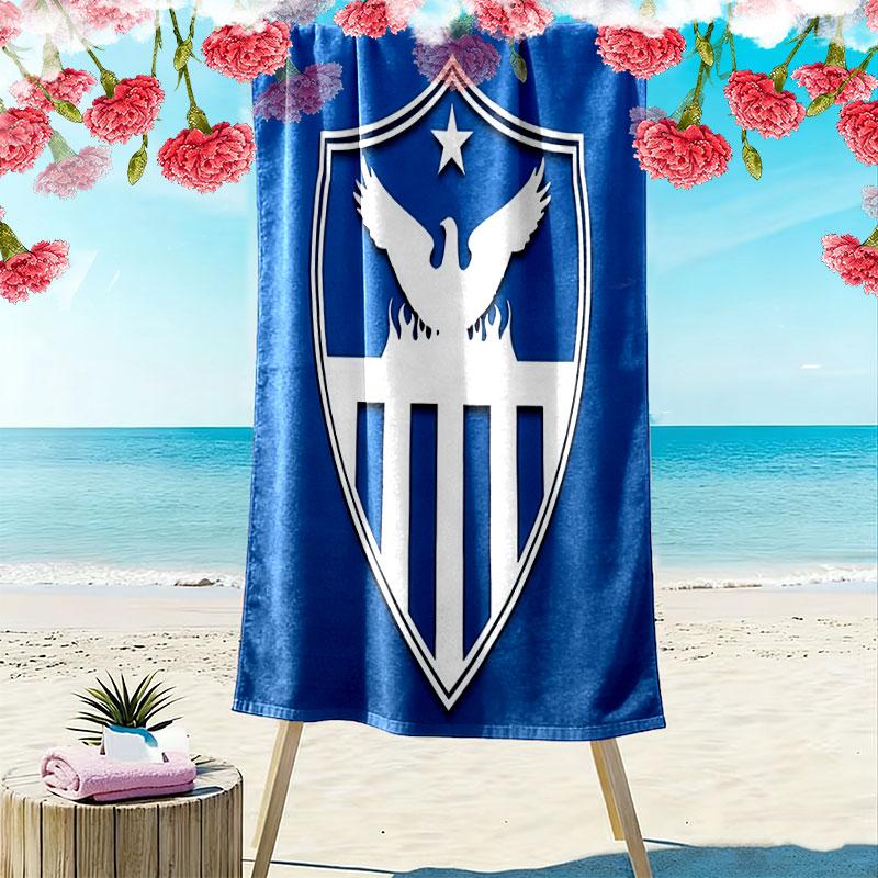Anorthosis Famagusta FC Print Beach Towel, Large Soft Quick Dry Towel for Beach Camping Swimming