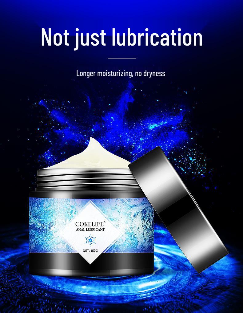 COKELIFE Back Garden Fist Play Anal Lubricant for Male Comfort and Pain Relief, Soothing Blue Formula