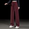 Silkbay Women's Plush Lined Wide-Leg Casual Pants