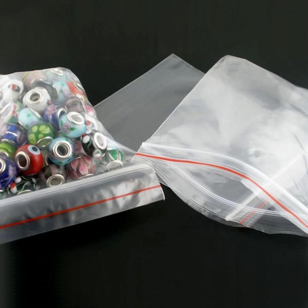 100pcs Transparent Self-sealing Plastic Bags For Gifts Transparent Candy Jewelry Self-adhesive B9Y8