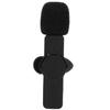 Wireless Lavalier Microphone Plug and Play Rechargeable Portable Microphone for Live Broadcast