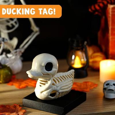 Halloween Skeleton Duck Skeleton Model Party Decoration Statue Skull Halloween Horror Ornament Small Ornaments