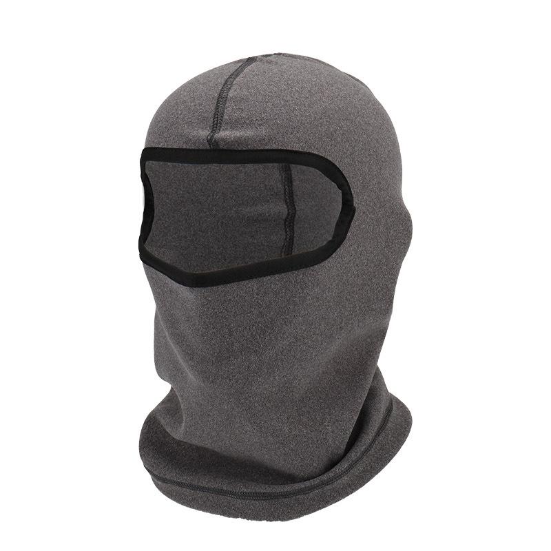Autumn and Winter Cold-proof Outdoor Warm Comfortable Elastic Windproof Cold-proof Face Mask Ski Riding Hood Hat