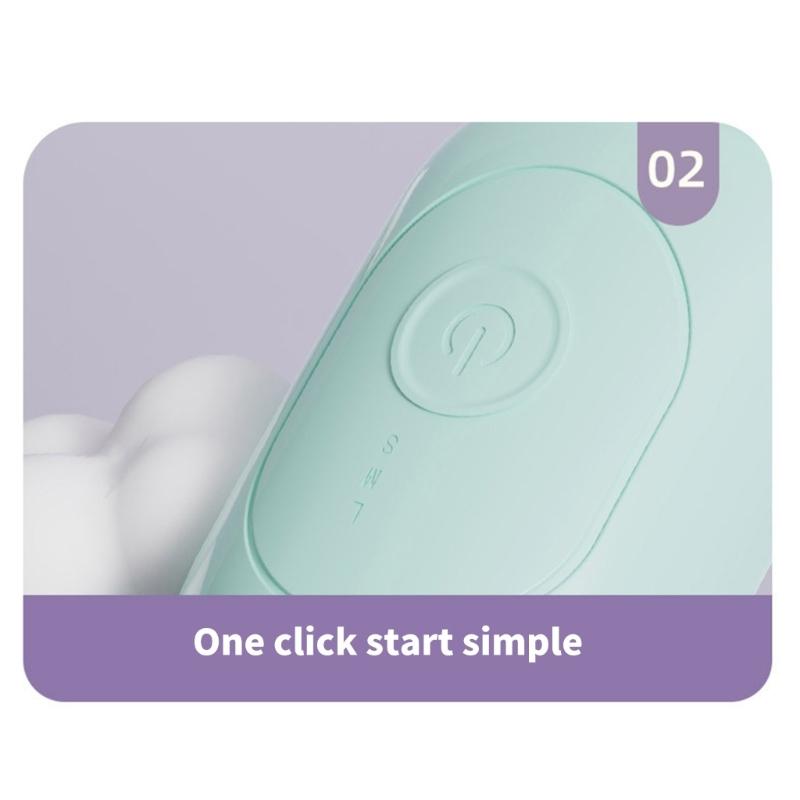 Automatic Nose Cleaner with 2 Suction Head Electric Nasal Aspirator Rechargeable Nose Aspirator Toddler Nasal Extractor