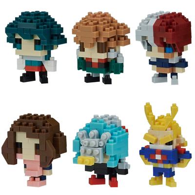Kawada nanoblock Mini Nano My Hero Academia 1 Κουτί 6 συνολικά 6 τύποι NBMC_09S = κομμάτια,