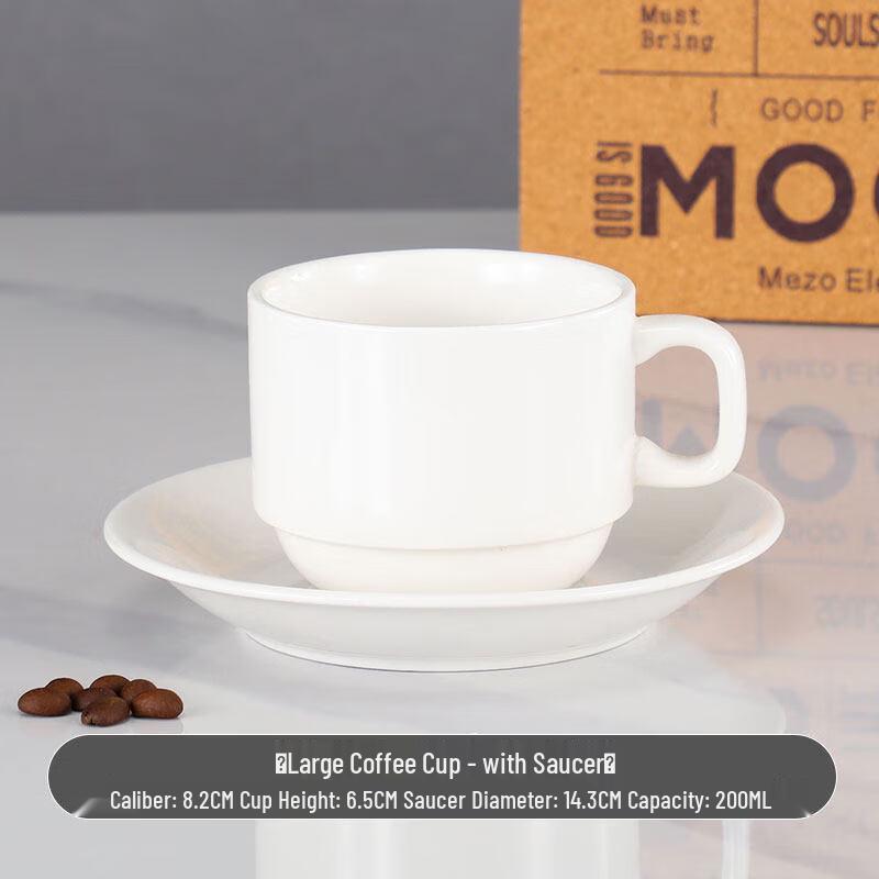 Jingbaodi European Ceramic Coffee & Tea Cup Set