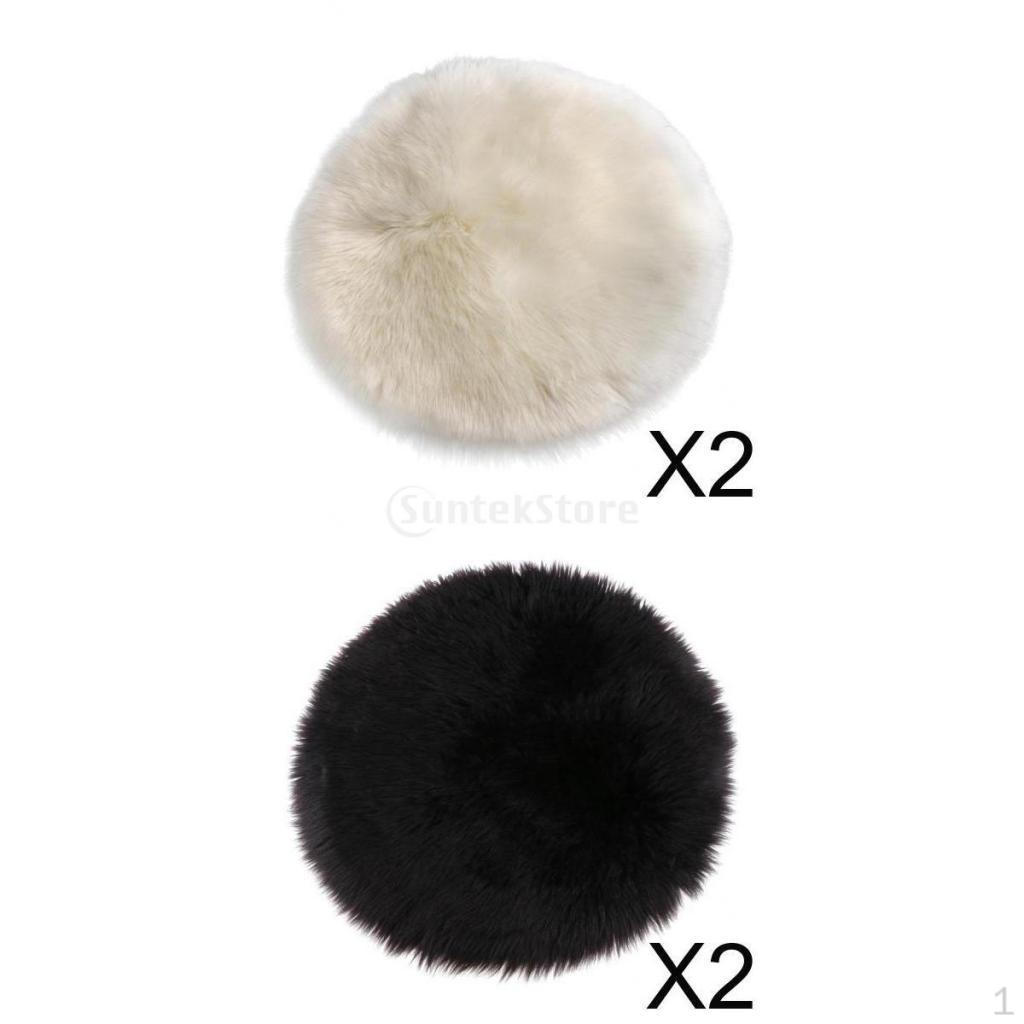 2 Pieces Skin Rug