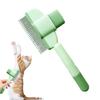 Pet Hair Removal Comb with Release Button Deshedding Undercoat Comb Pet Hair Grooming Brush for Long and Short Haired Dogs Cats