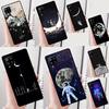 Moon Stars Space Astronaut For Samsung Galaxy A56 A36 A26 A16 A22 A32 A52 A54 A34 A14 A55 A35 A15 A53 A33 A05 A06 Case